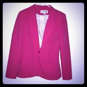 Pink blazer